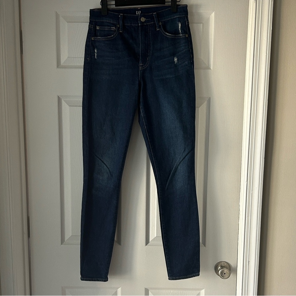GAP Women's Deep Indigo 4 tall